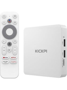 4K Streaming Android TV Box with Voice Search, Chromecast, Dolby Audio, WiFi